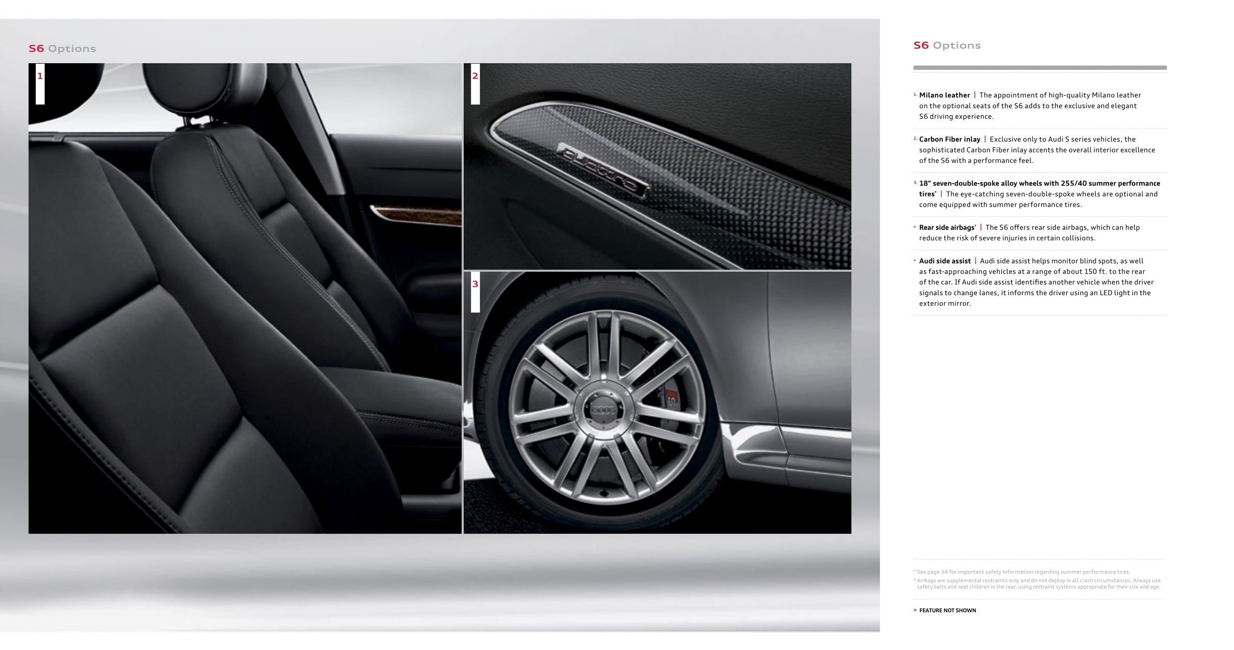 2010 Audi A6 Brochure Page 8